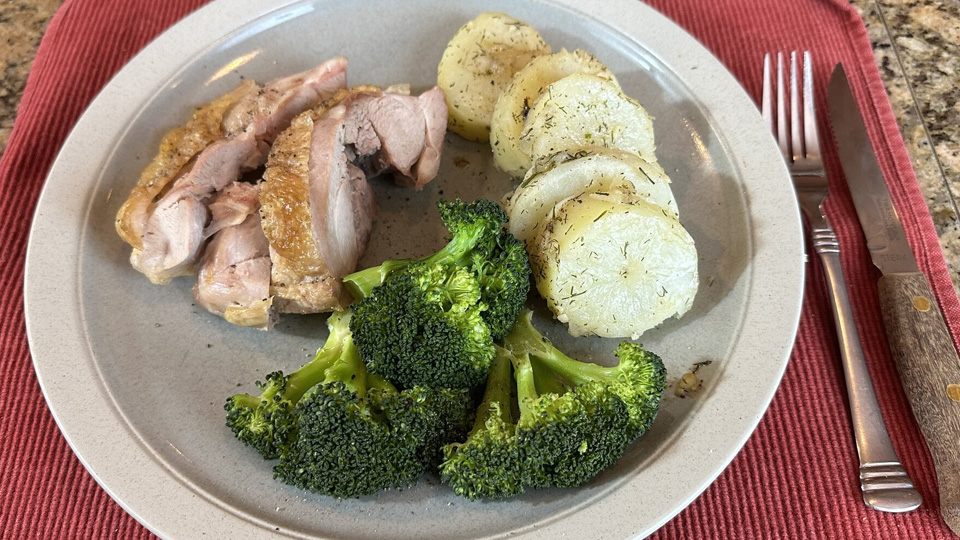Turkey and Potatoes for Four